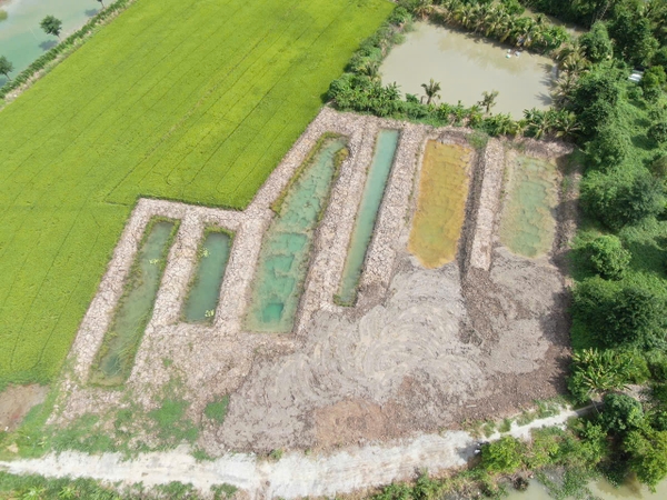 🌿 BÁN HƠN 2 CÔNG ĐẤT ĐƯỜNG OTO MẶT TIỀN MỸ KHÁNH –  GIÁ 520 TRIỆU/CÔNG