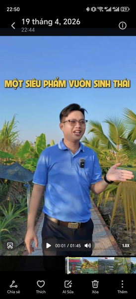🌿 CHO THUÊ HOẶC HỢP TÁC – SIÊU PHẨM VƯỜN SINH THÁI MẶT TIỀN TUYẾN TRÁNH (MỸ HÒA)