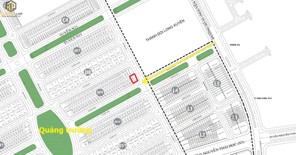 [CT4] Cho thuê nền góc DF9 mặt công viên Golden City