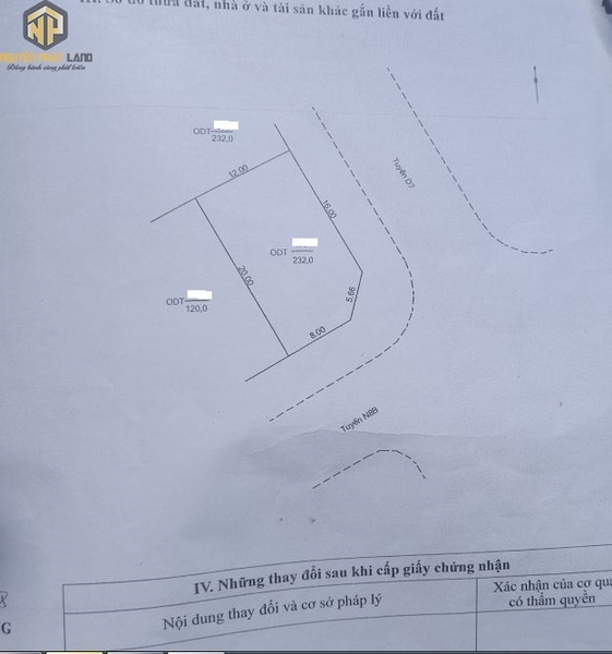 [CT4] Cho thuê nền góc DF9 mặt công viên Golden City