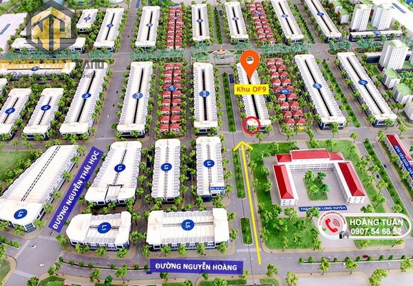 [CT4] Cho thuê nền góc DF9 mặt công viên Golden City