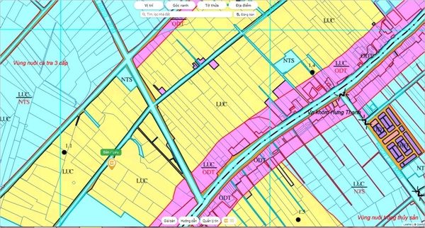 🔰 Bán Đất Ruộng Nhánh Cái Sao Bờ Hồ, Mỹ Thới!