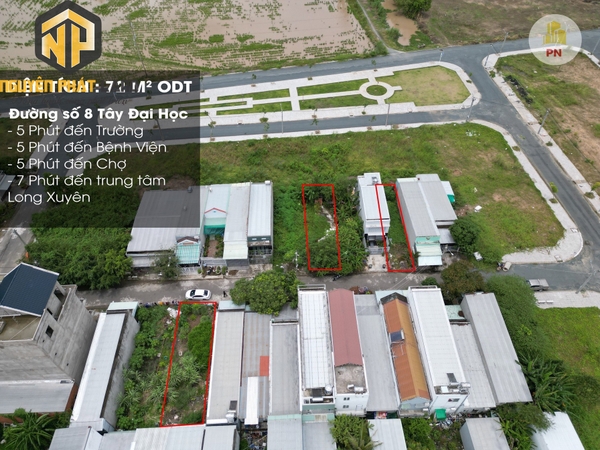 [NP30] BÁN 3 NỀN Khu Tây Đại Học