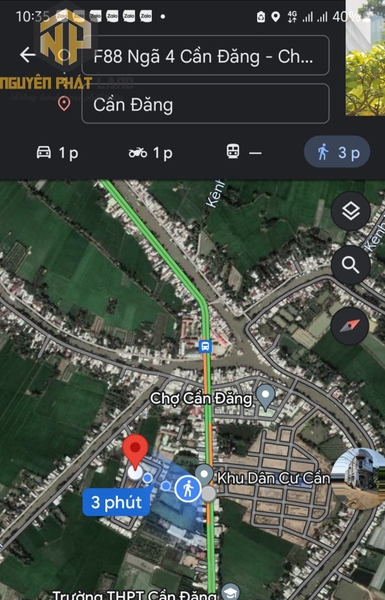 [NP1] Nền giá rẻ gần chợ Cần Đăng