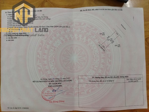 [NP6] Bán nền đường số 6 gần chợ Phú Hòa