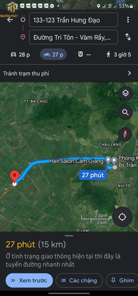 [NP7] Bán 30 công mặt tiền tỉnh lộ 958 Tri Tôn