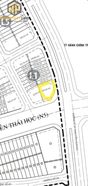 [CT5] Cho thuê nền góc L1 đẹp nhất khu Golden City