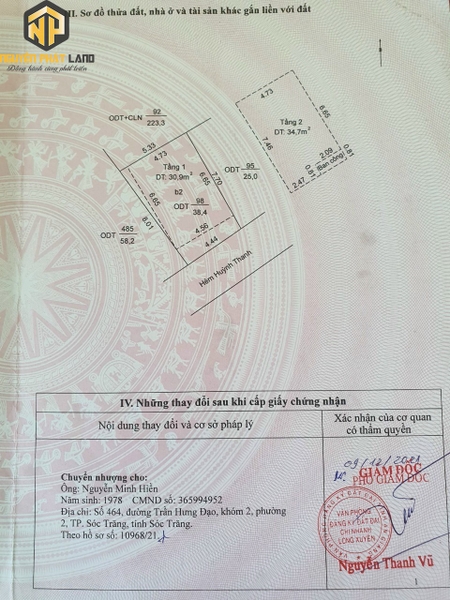 [NP25] Bán nhà phường Mỹ Bình Tplx An Giang