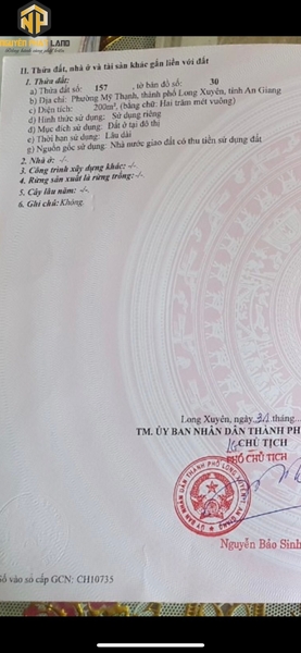 [NP34] Bán đất nền 200m2 gần đầu ra Khu Công Nghiệp