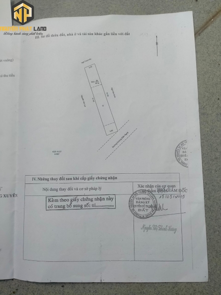 [NP49] Bán đất và nhà kho đường Dương Diên Nghệ