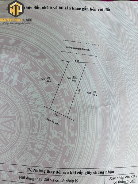 [NP45] Bán Nhà đường cặp rạch Gòi Bé