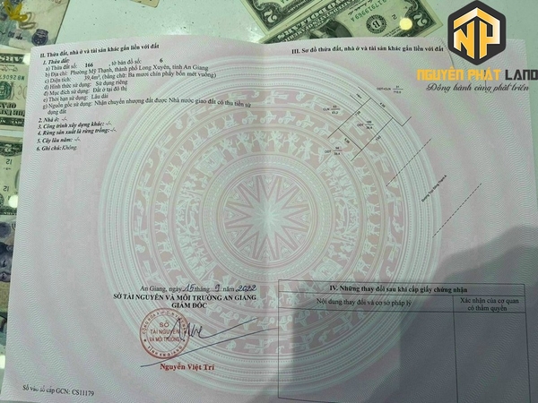 [NP95] Bán cặp nền - Phường Mỹ Thạnh