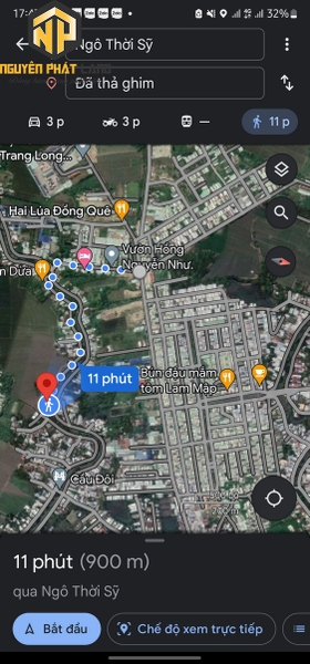 BÁN ĐÁT RUỘNG CẶP RẠCH RÒI LỚN P. MỸ QUÝ  [DB.ĐCRGL.1 ]