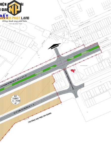 BÁN 1 NỀN GÓC -MT LÊ THIỆN TỨ LỘ 27M - P. ĐÔNG XUYÊN [B.LTT.4]