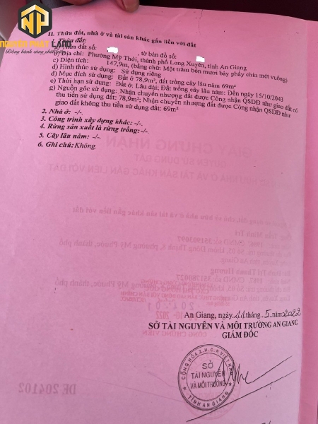 BÁN ĐẤT VÀ KHO MT ĐƯỜNG CẶP RẠCH BẰNG TĂNG - MỸ THỚI [B.ĐCRBT.1]