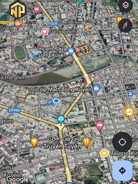 BÁN NỀN GÓC - HẺM 1 - MỸ XUYÊN [B.H1ĐA1.1]