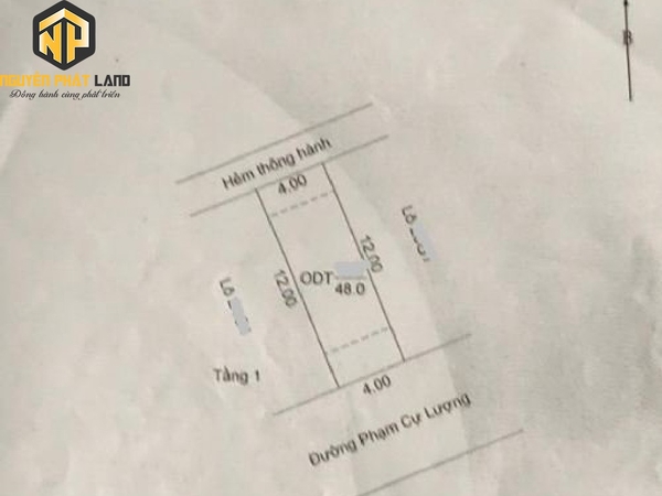 BÁN NHANH NHÀ 1 TRỆT 1 LẦU, ĐƯỜNG PHẠM CỰ LƯỢNG [B.PCL.2]