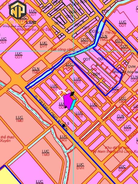Bán 2067m2 đất nằm trong quy hoạch khu đô thị Tây Nam [B.ĐCKĐ.2]