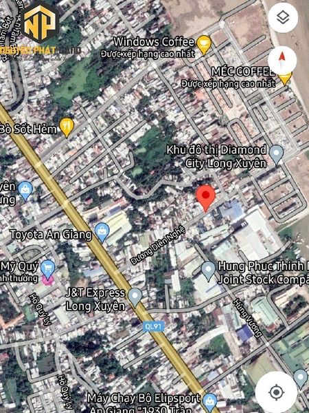 BÁN NỀN MẶT TIỀN ĐƯỜNG VÀO KHU TÂY SÔNG HẬU [B.DDN.5]