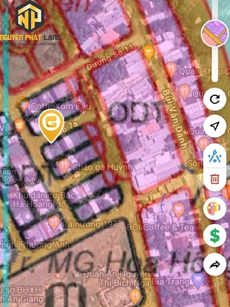 Bán nền kế góc Đường Số 7A KDC BẮC HÀ HOÀNG HỔ, Mỹ Hòa [B.ĐS7ABHHH.1]