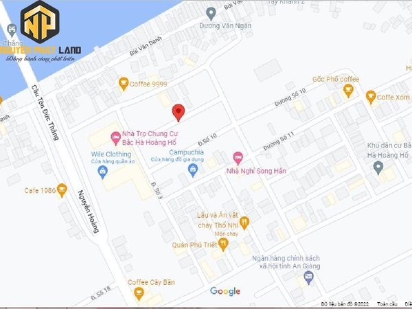 Bán Cặp Nền Đường Số 9 Bắc Hà Hoàng Hổ, Mỹ Hòa [B.ĐS9BHHH.2]