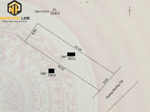 Bán Nền Đường Cặp Rạch Mương Tài, Mỹ Khánh [B.ĐLXMK.2]