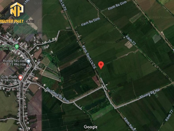 Bán Hơn 4 Công Đất Lúa Đường Mương Bà Hai, Mỹ Hòa [ B.ĐMBH.1]