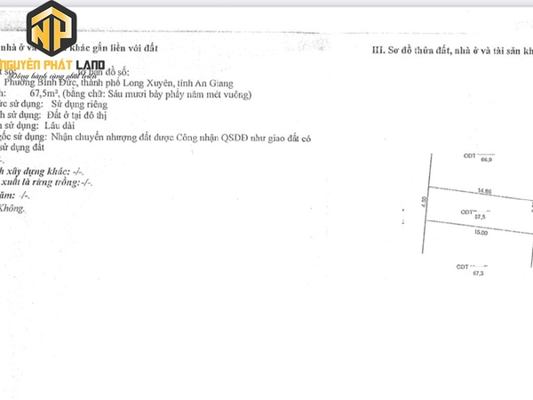 Bán Nhà Cấp 4 Khu Thỏ Đế, Bình Đức [B.ĐACLBĐ.2]