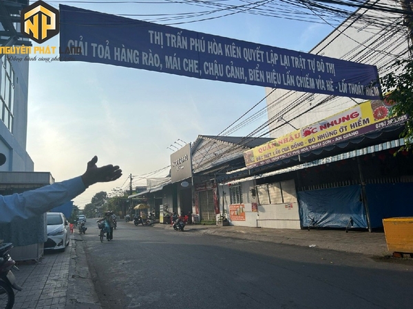 Bán Nền Đường số 6 Thị trấn Phú Hòa, Thoại Sơn [B.ĐTHOAISON.4]