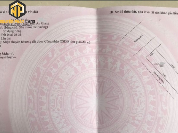 Bán Nền đẹp giá rẻ - Thị trấn Phú Hòa, Thoại Sơn [B.ĐTHOAISON.5]