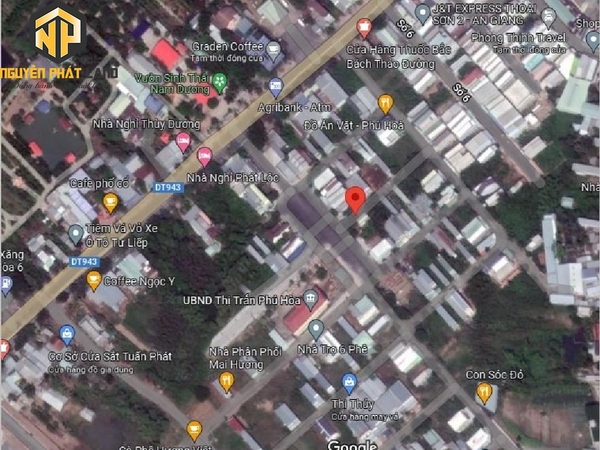 Bán Nền đẹp giá rẻ - Thị trấn Phú Hòa, Thoại Sơn [B.ĐTHOAISON.5]