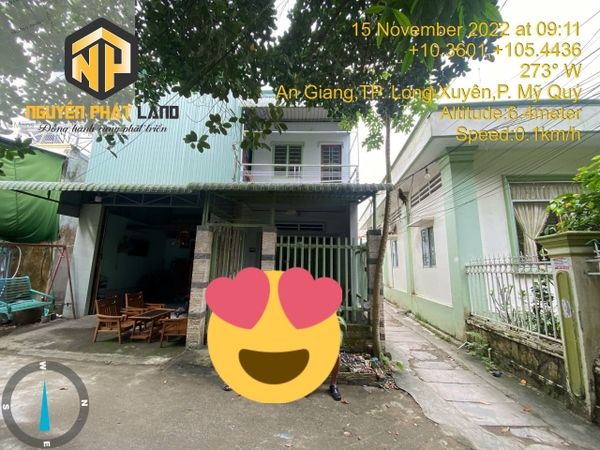 BÁN NHÀ GÓC 1 TRỆT 1 LẦU - GẦN CẦU ĐÔI MỸ QUÝ [B.ĐCRGL.5]