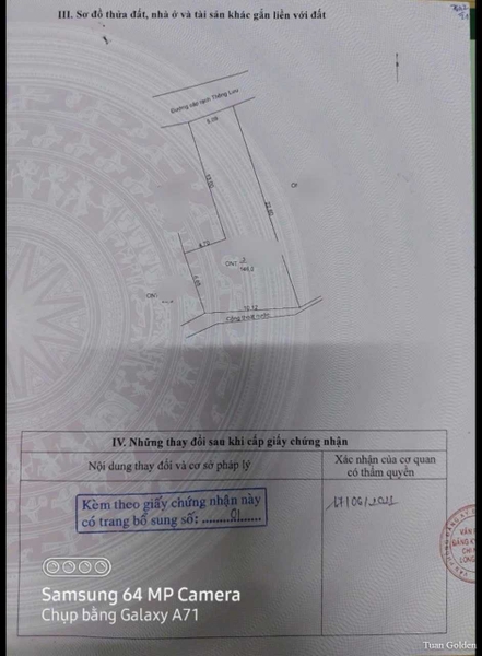 🔰 Bán Nền Rộng 146m² Mặt Tiền Thông Lưu, Bình Khánh - Giá Mềm!