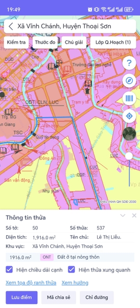 🔰 Bán Đất Ruộng Vĩnh Chánh, Thoại Sơn - Lộ Ô Tô Rộng!