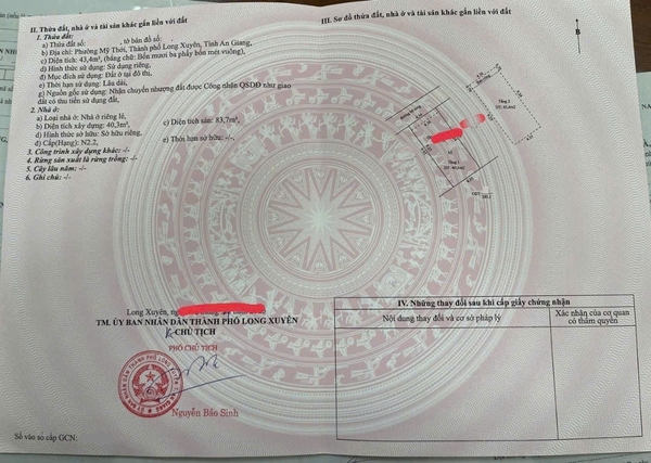 🏠 Bán Nhà 1 Trệt 1 Lầu Nhánh Rạch Gòi Bé, Mỹ Thới - Gần Chợ & Quốc Lộ