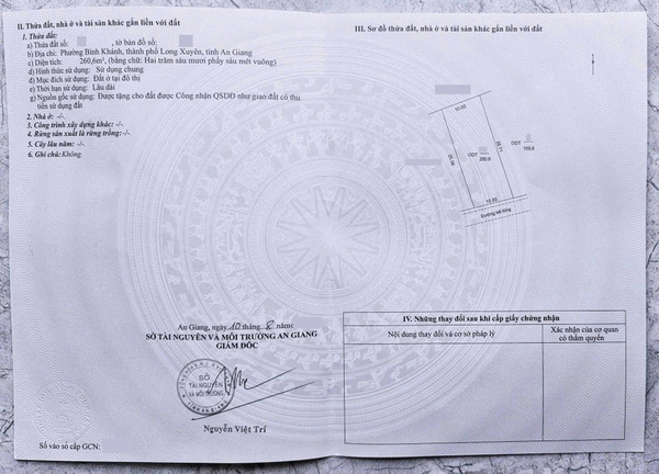 🔰 Bán Đất Full Thổ Cư - Đón Đầu Mặt Tiền Lạc Long Quân Tương Lai