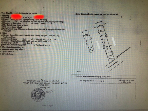 🏠 Bán HOẶC Cho Thuê Nhà 1 Trệt 1 Lầu Mặt Tiền Dương Diên Nghệ, Mỹ Quý