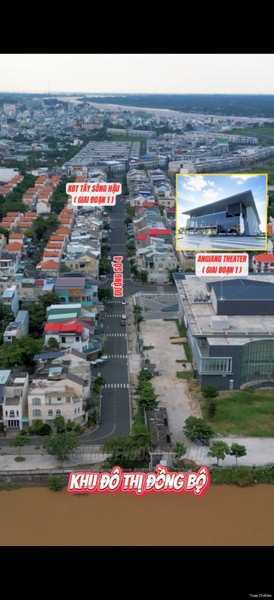 🔰 Bán Nền Lô Góc 2 Mặt Tiền Đường 5F KĐT Tây Sông Hậu - Gần TT Thương Mại!