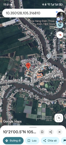 🏠 Bán Nhà 1 Trệt 1 Lầu Ba Bần - Vĩnh Trạch, Thoại Sơn - Kế Trường Cấp 3!