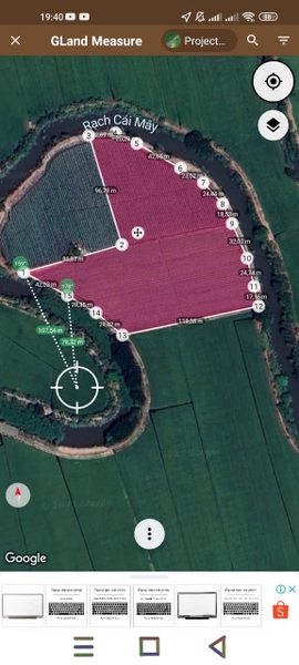 Bán Đất Ruộng Lớn 20.000m² (20 Công) Phú Thuận, Thoại Sơn - Lộ Đá Xe Tải 500kg Vào Tới Đất!