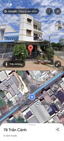 BÁN NHÀ GÓC 1 TRỆT 2 LẦU MẶT TIỀN TRẦN CẢNH – KHU BÊ TƯ