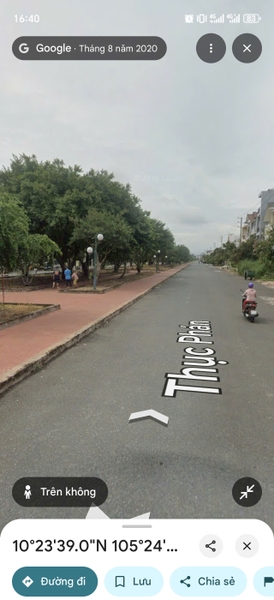 🔰 BÁN NỀN MẶT TIỀN THỤC PHÁN – KDC SAO MAI BÌNH KHÁNH 3