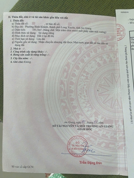 🔰 BÁN NỀN GÓC 2 MẶT TIỀN HÀM NGHI – PHƯỜNG BÌNH KHÁNH