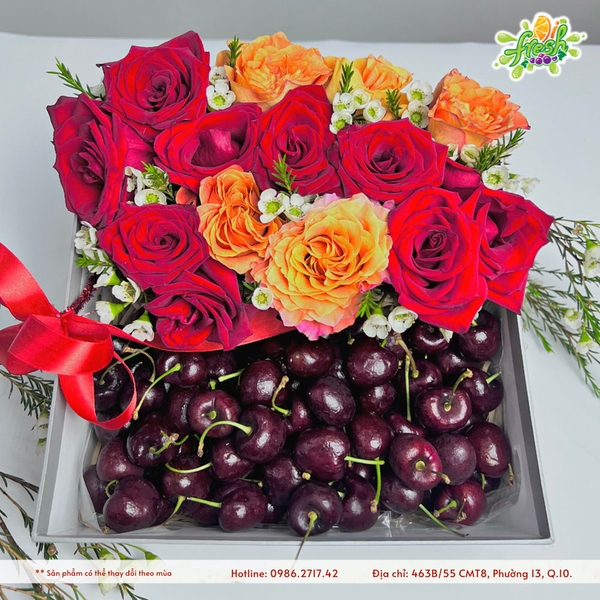Hộp Cherry xám