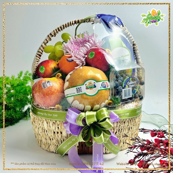 Giỏ Trái Cây Tri Ân