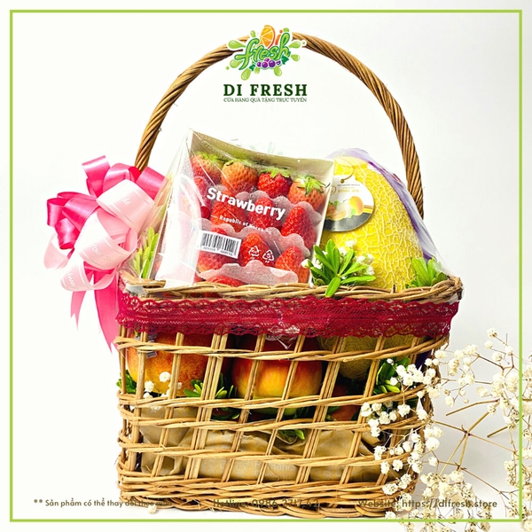 Giỏ Quà Tặng Trái Cây Ngọt Ngào