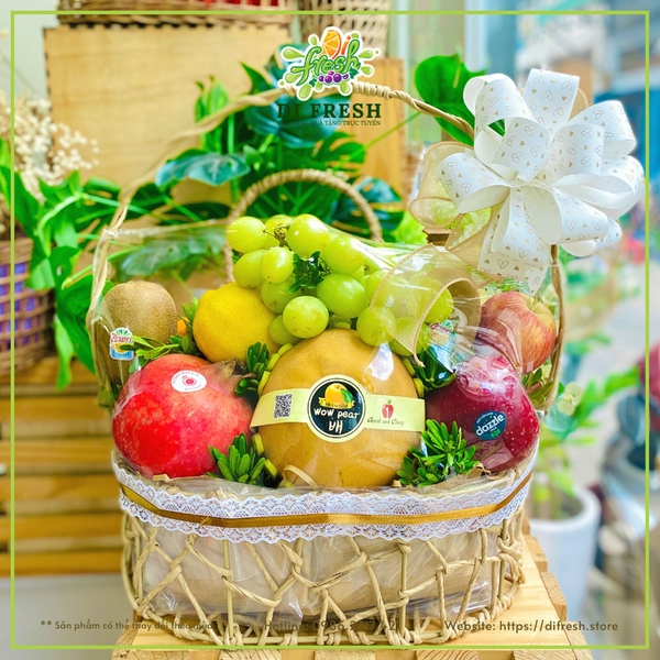 Giỏ Trái Cây Thăm Hỏi