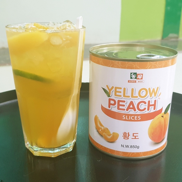 ĐÀO NGÂM HÀN QUỐC YELLOW PEACH 820G (12/1T)