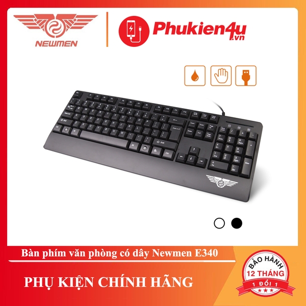 Bàn phím văn phòng có dây Newmen E340