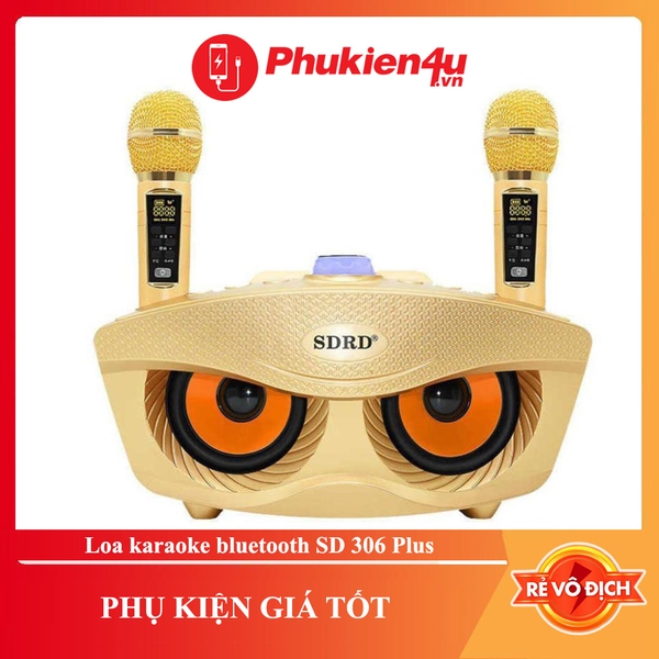 Loa karaoke bluetooth SD 306 Plus - Loa mắt cú nâng cấp - Cần Thơ
